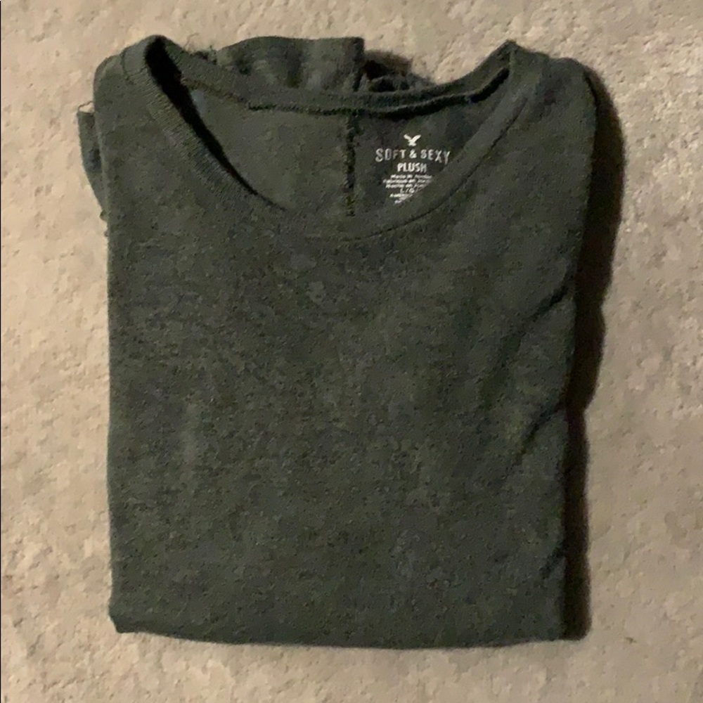 AE Raw-Hem Super Soft Sweater